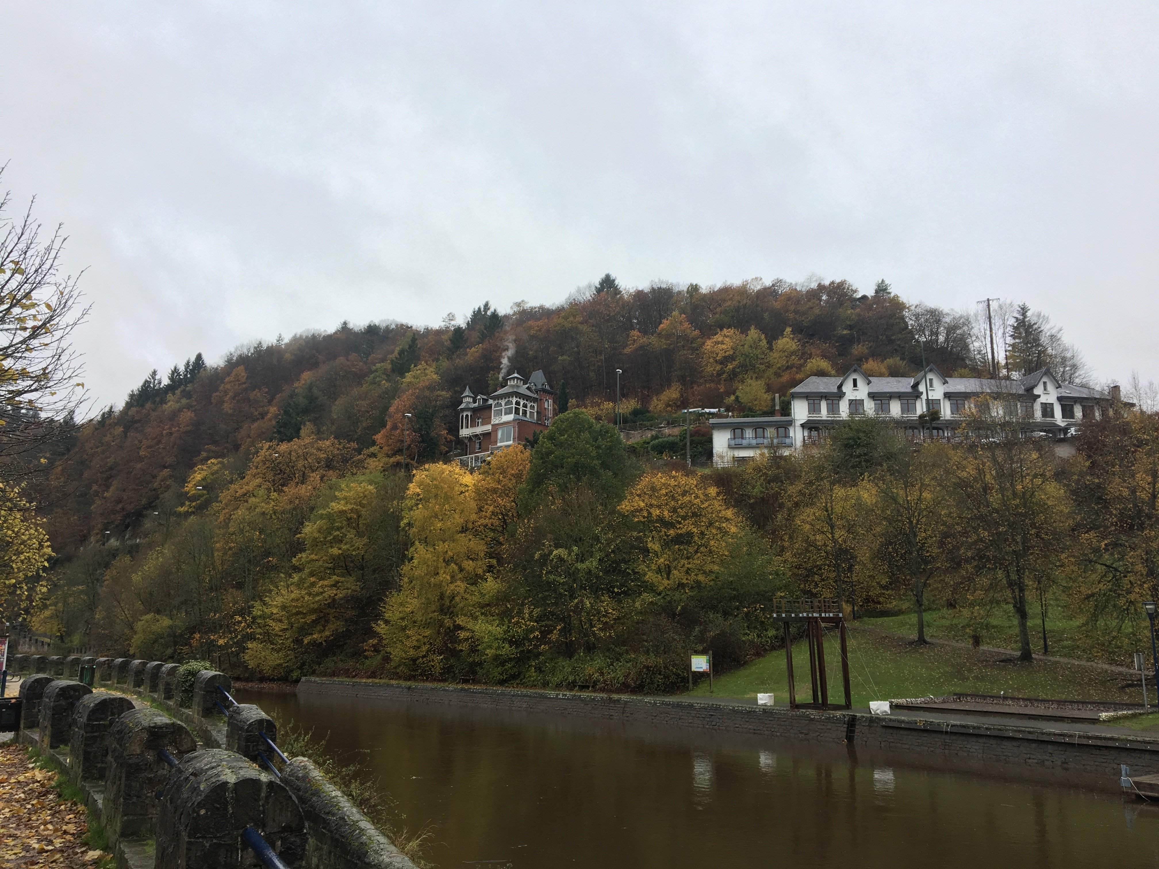 The forested hills of la Roche-en-Ardenne