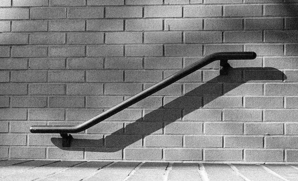 Handrail and shadow